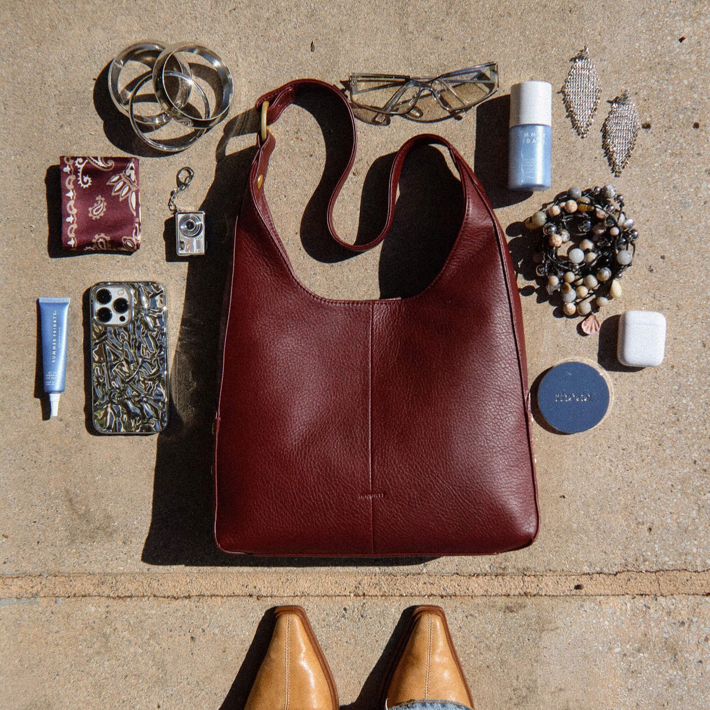 Tim | Cherrywood Pebble/Brushed Gold | Med