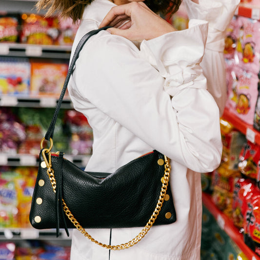 Metal Chain Shoulder Strap | Brushed Gold