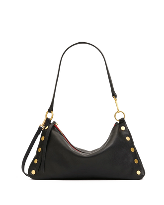 Kyle | Black/Brushed Gold Red Zip | Med