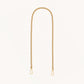 Metal Chain Long Strap | Brushed Gold