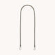 Metal Chain Long Strap | Gunmetal