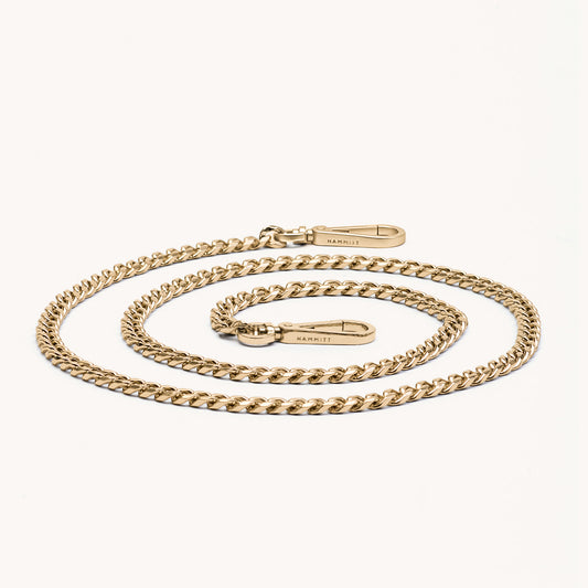 Metal Chain Long Strap | Gold