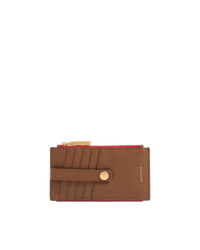 210 West | Mahogany Pebble/Brushed Gold Red Zip