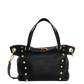 Daniel | Black/Brushed Gold Red Zip | Lrg