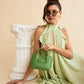 Olympia Tote | Dill/Gold | Mini