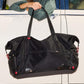 Ivy Weekender | Black Nylon/Gunmetal