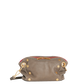 Daniel Crossbody Clutch | Pewter/Brushed Gold Red Zip