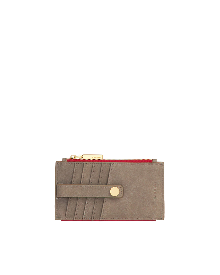 210 West | Pewter/Brushed Gold Red Zip