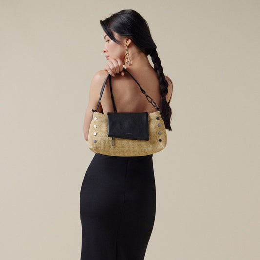 VIP-Satchel-Chaparral-Raffia-GM-Model-View-3