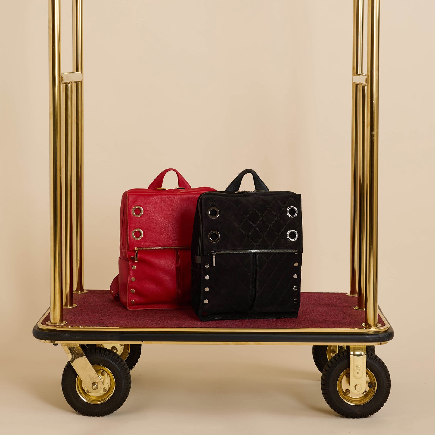 Montana Backpack | Chili Red/Gold | XL