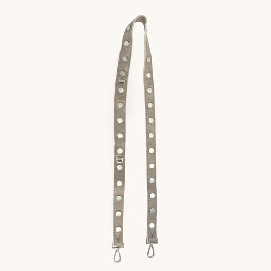 Rivet-Strap-1-Inch-Pewter-Brushed-Silver