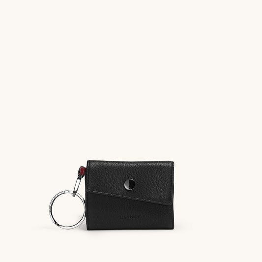 Royce-Key-Wallet-Black-Front-View