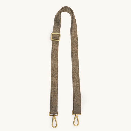 Slider-Strap-1-Inch-Grey-Natural-Brushed-Gold