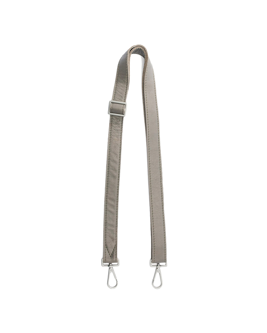 Slider Strap 1 Inch | Pew/Brushed Silver
