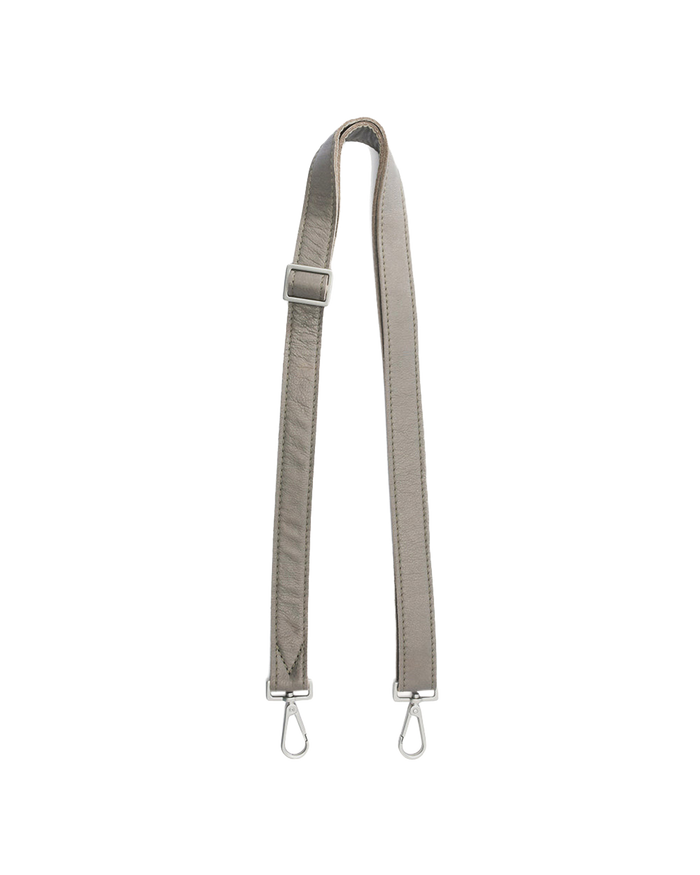 Slider Strap 1 Inch | Pew/Brushed Silver