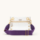 Webbing Crossbody Strap-Game Day Purple-BG-On-Bag-View