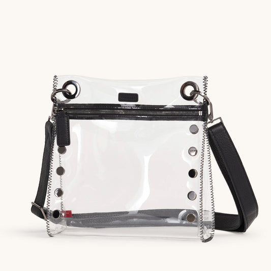 Tony-Med-Clear-Black-Front-View-2