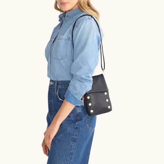 VIP Mobile | Black/Brushed Gold Red Zip