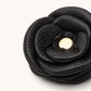 Vince Floral Charm | Black/Brushed Gold