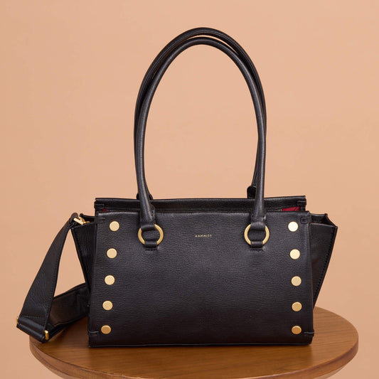 Allen Med-Black-BG-Red Zip-Front-View-2