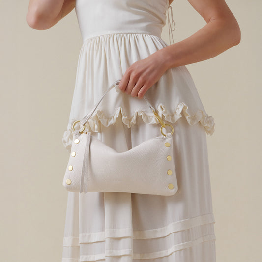 Kyle | Calla Lily White/Brushed Gold