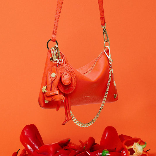 Cowboy Russ Charm | Habanero/Gold