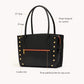 Elle Work Carry | Black/Brushed Gold Red Zip