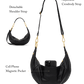 Erica | Black/Brushed Gold | Med
