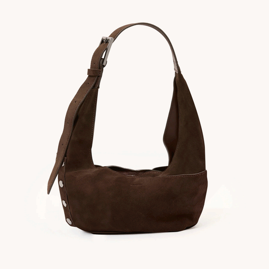 Tom | Belted Suede/Gunmetal | Med