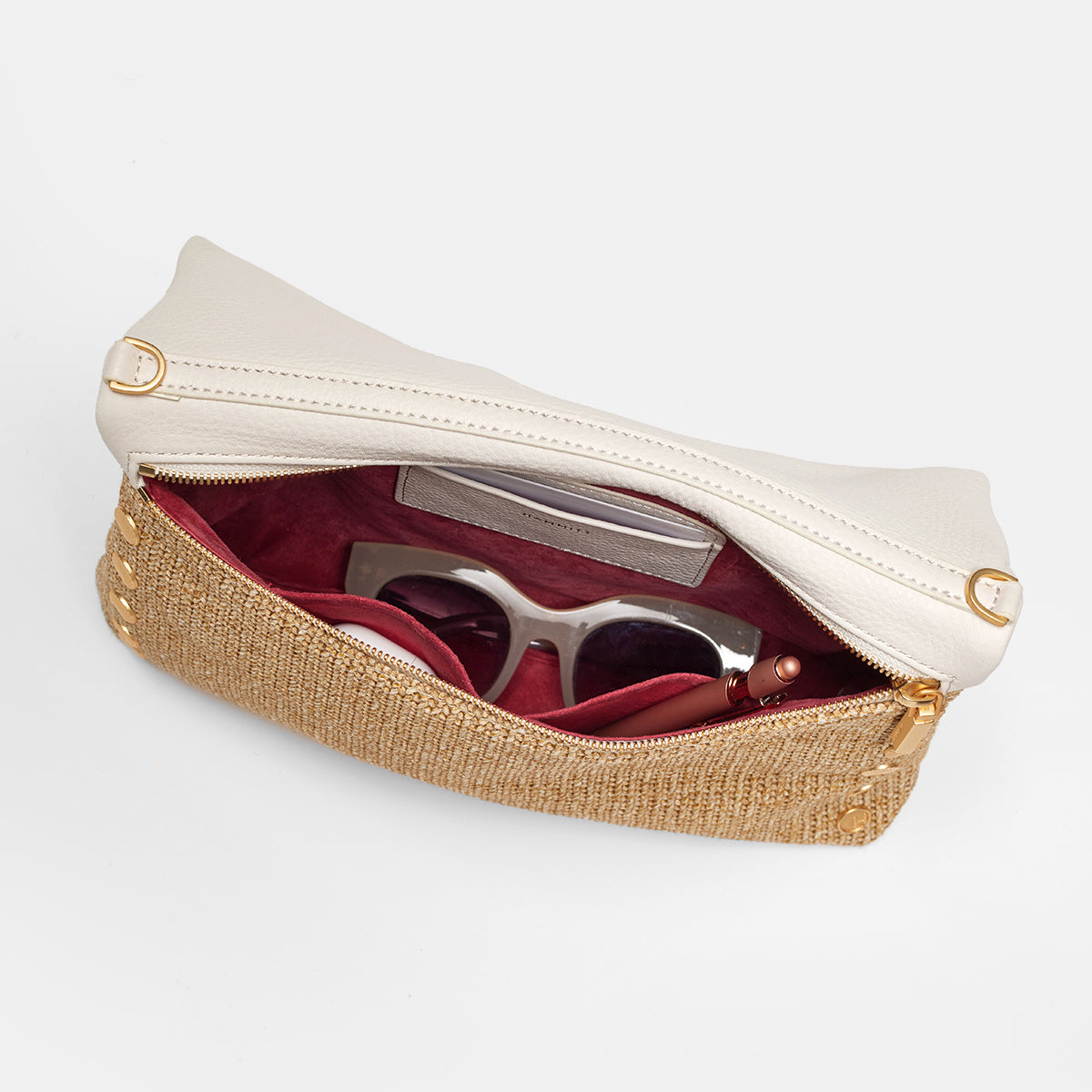 VIP-Lrg-Shell-White-Raffia-Inside-View