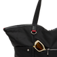 Zoe-Tote-Black-Nylon-GM-Front-View-Detail
