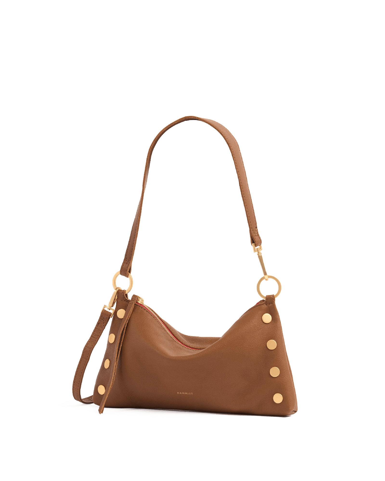 Kyle-Mahogany-Pebble-BG-Red-Zip-Front-View-2