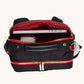 Eden-Backpack-Black-Nylon-G-Red-Zip-Detail-View