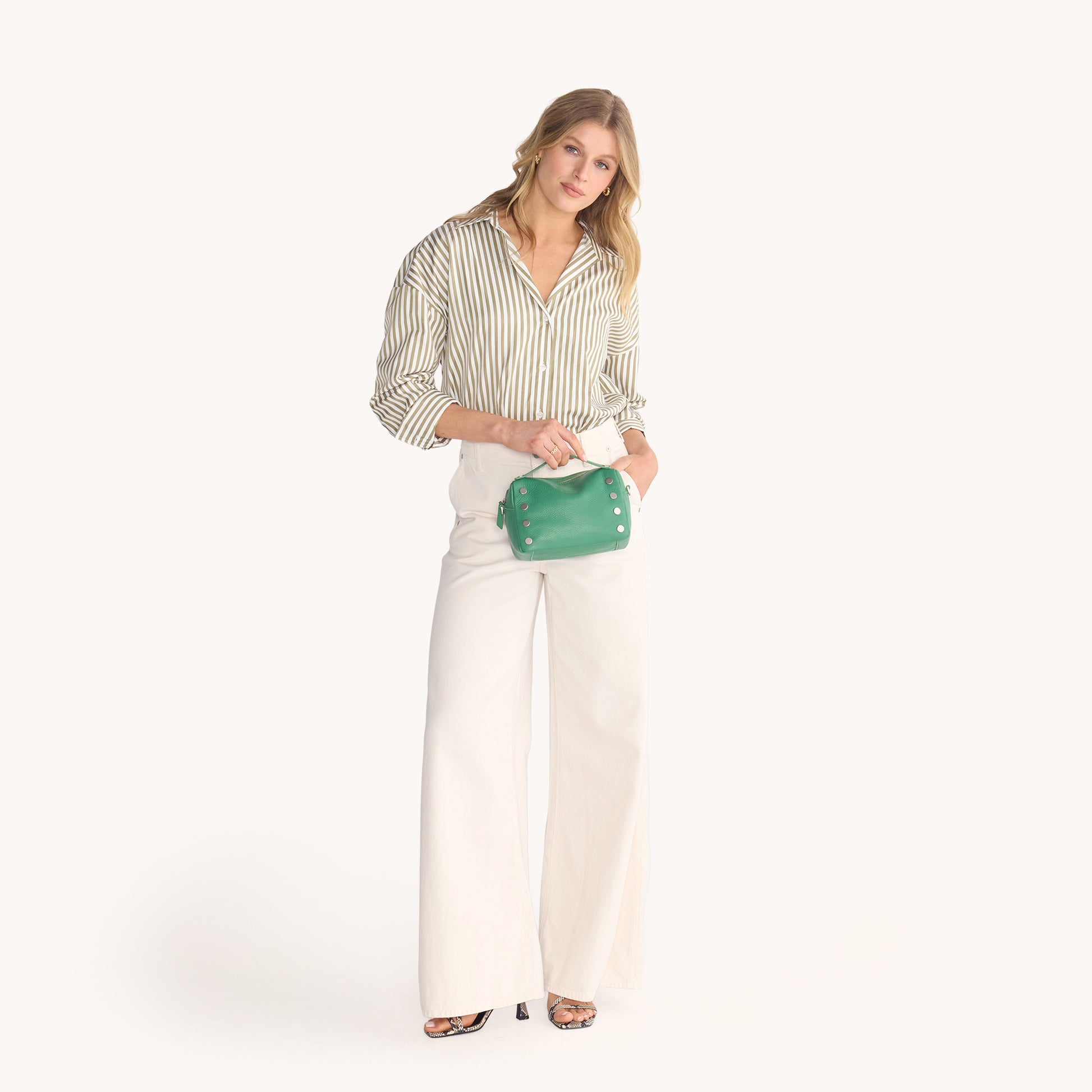 Evan-Crossbody-Sml-Lime-Zest-BS-Model-View-2