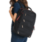 Eden-Backpack-Black-Nylon-G-Red-Zip-Model-View-3
