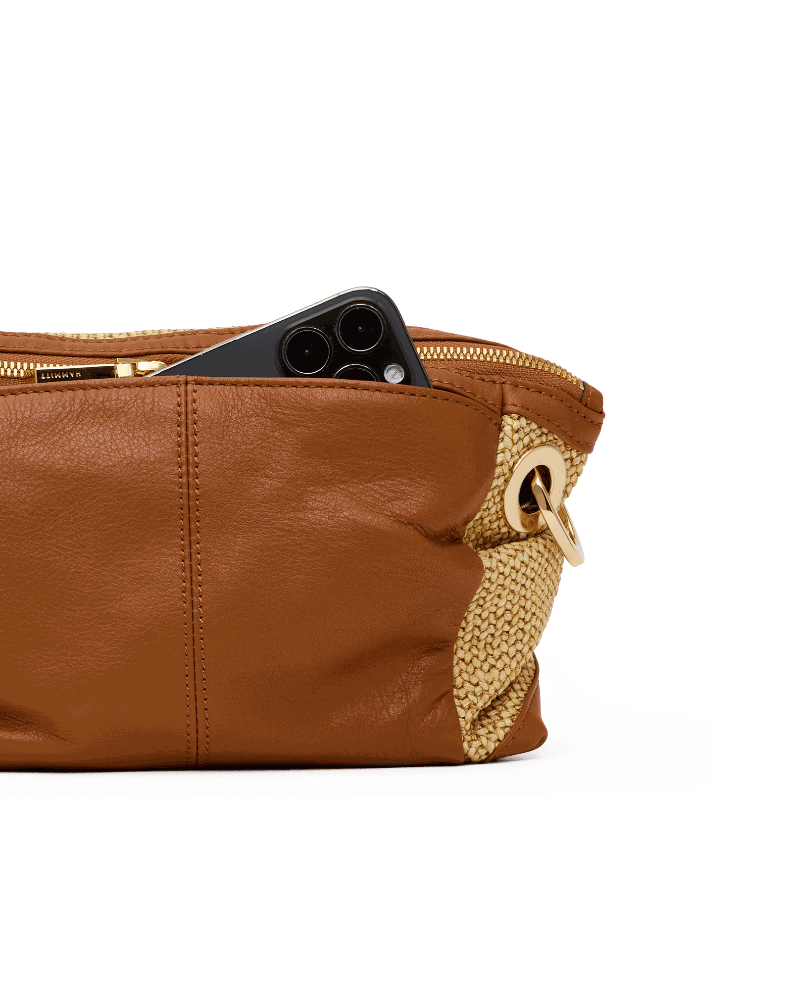 Daniel-Crossbody-Clutch-Sml-Cocoa-Raffia-G-Back-View-Detail