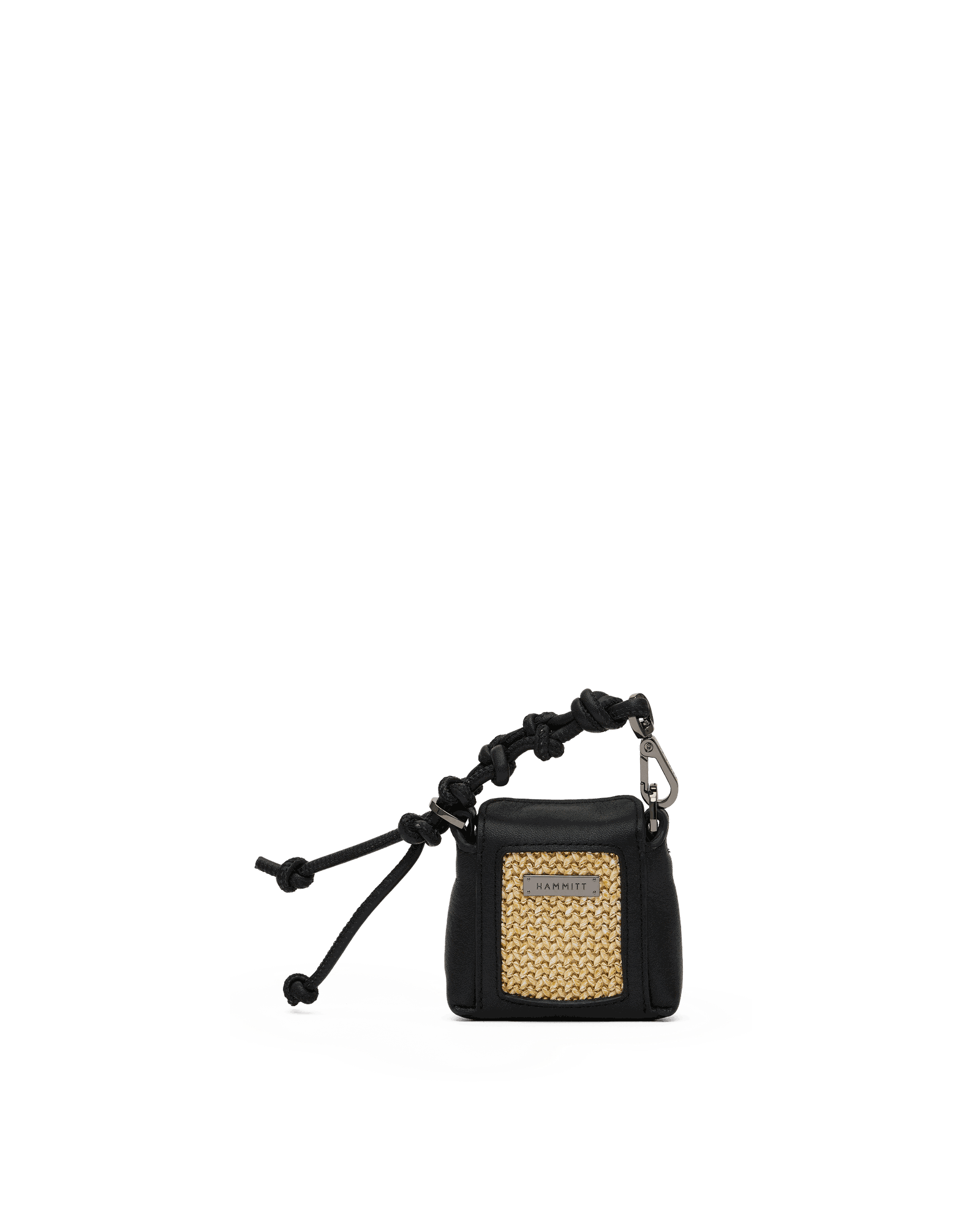 Mini-B-Noir-Smooth-Raffia-GM-Front-View-2