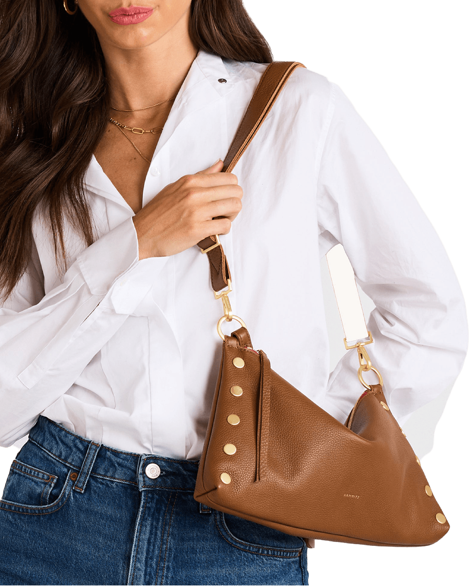 Kyle-Med-Mahogany-Pebble-BG-Red-Zip-Model-View