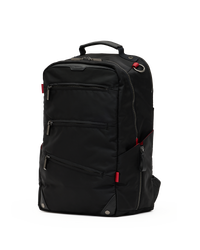 Eden Backpack | Black Nylon/Gunmetal