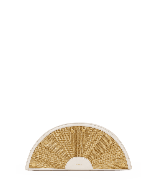 Shelley-Clutch-Calla-Lily-White-Raffia-BGH-Front-View-2