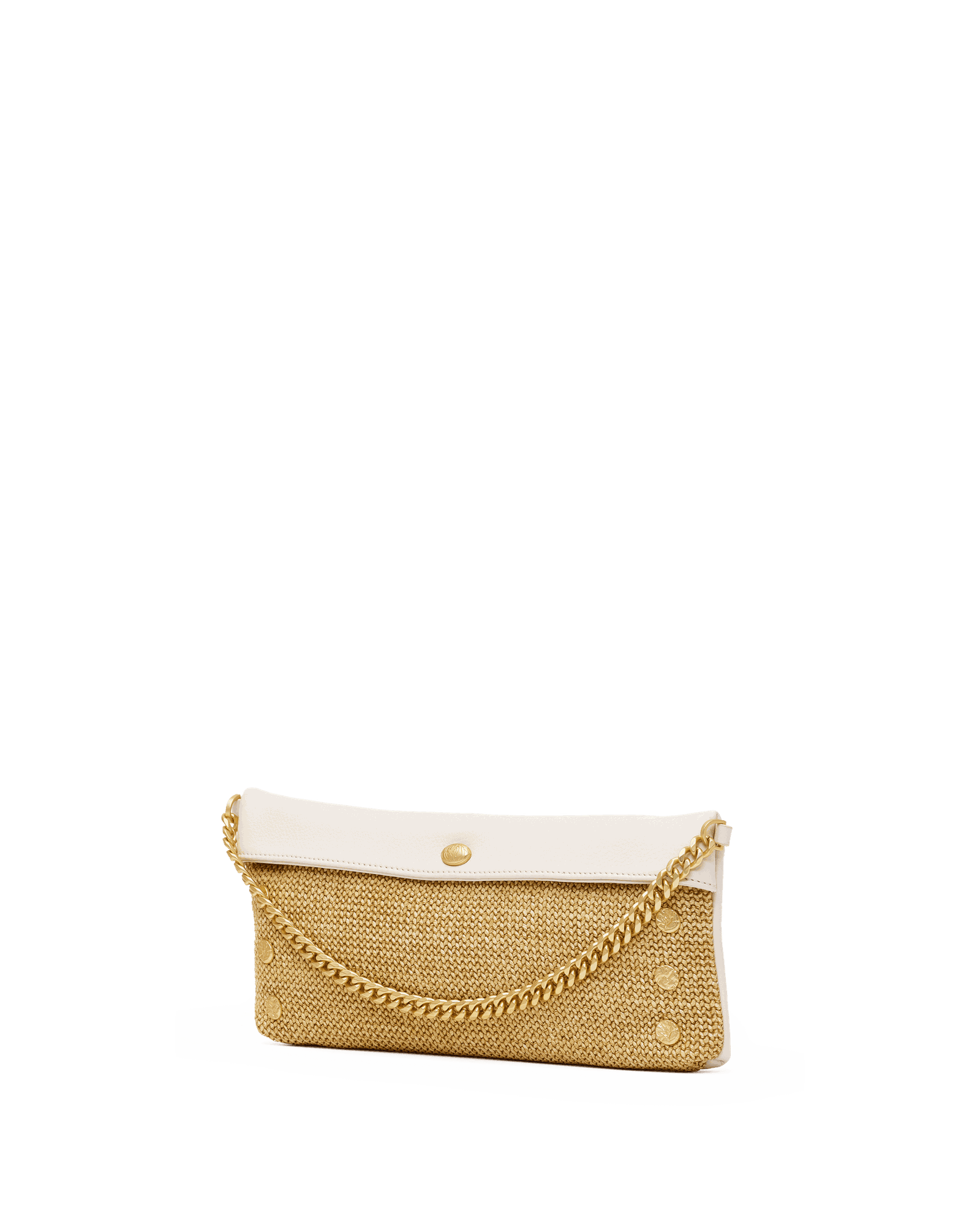 Invitation-Clutch-Calla-Lily-White-Raffia-BGH-Front-View-2
