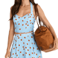 Zoe-Tote-Amber-Nylon-G-Model-View-2