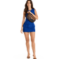 Model height is 5'9.5''