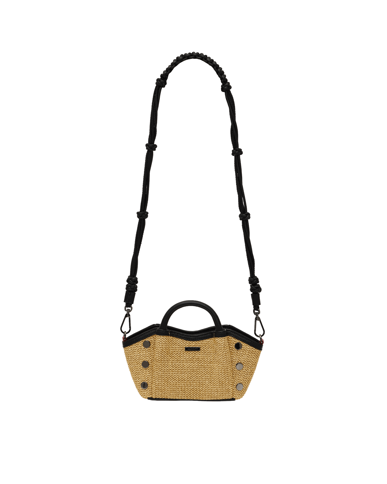 Knotted-Long-Strap-Noir-Smooth-GM-Detail-View