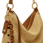 Knotted-Key-Ring-Cocoa-G-Front-View-Detail