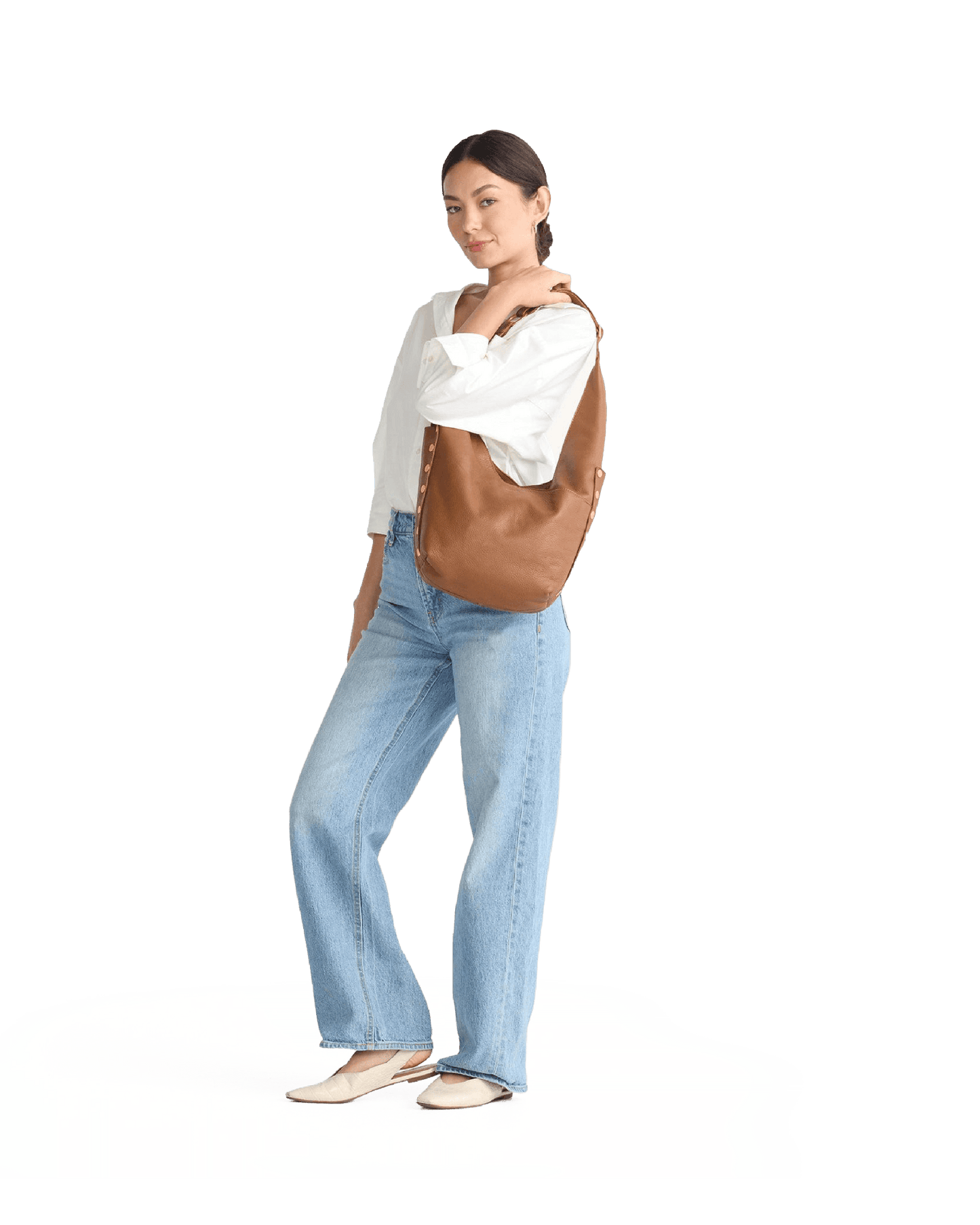 Tom Large | Soft Leather Boho Bag | HAMMITT