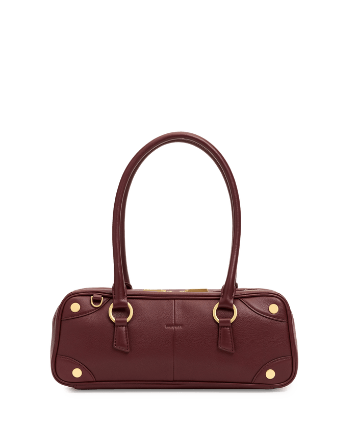 Meredith | Cherrywood Pebble/Brushed Gold | Sml