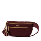 Charles-Crossbody-Lrg-Wine-Nylon-G-Front-View-2