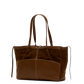 Meryl Carryall | Cinnamon Suede/Antique Gold