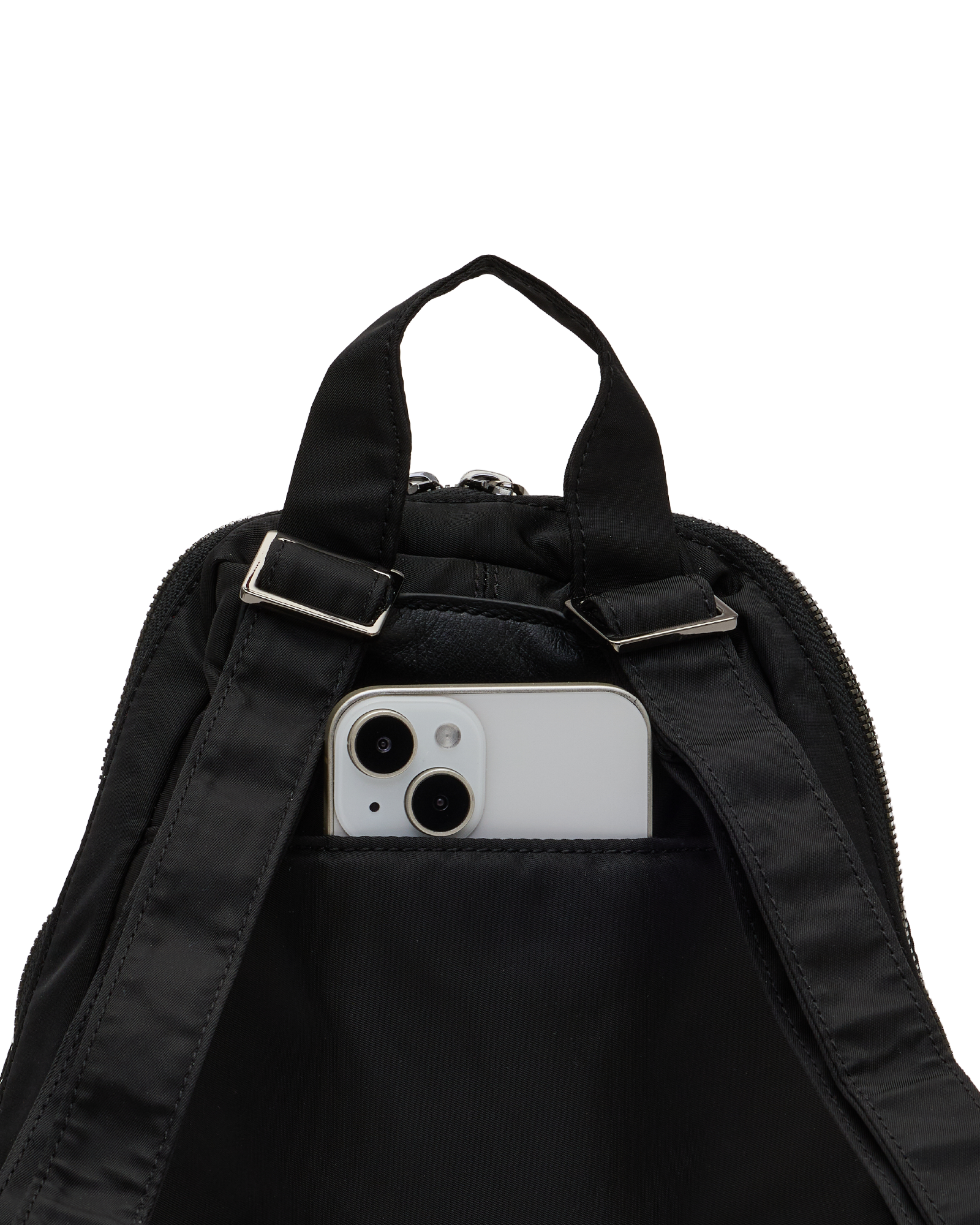 Hunter-Med-Black-Nylon-GM-Back-View-Detail